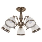 Люстра классика «Мадлен», 5 ламп, 60W E27, основание античная бронза - Фото 1