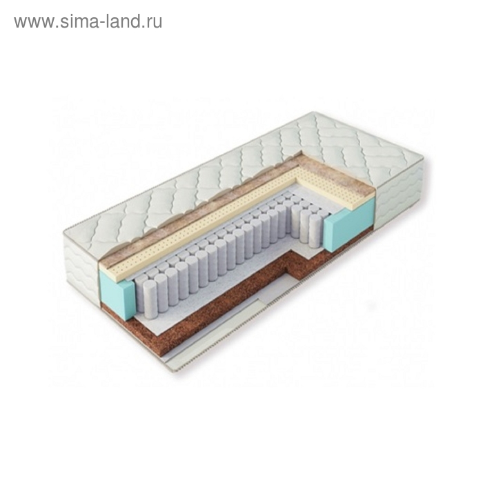 Матрас «Релакс 250», размер 120х190х20 см, хлопковый жаккард - Фото 1