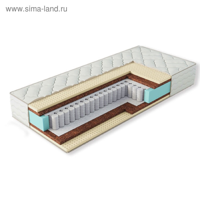 Матрас «Максимус», размер 90х195 см, высота 26 см, хлопковый жаккард - Фото 1