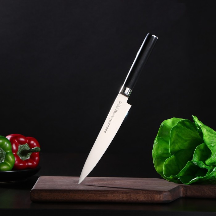 Нож кухонный Samura Mo-V, универсальный, лезвие 15 см - Фото 1