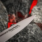 Нож кухонный Samura BAMBOO, для овощей, лезвие 8 см, стальная рукоять - фото 4559140