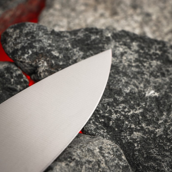 Нож кухонный Samura BAMBOO, шеф, лезвие 20 см, стальная рукоять - фото 1927282955