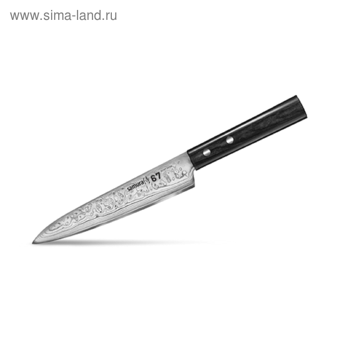 Нож кухонный 15 см Samura 67, универсальный - Фото 1