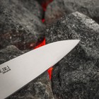 Нож кухонный Samura HARAKIRI, для овощей, лезвие 10 см, чёрная рукоять - Фото 4