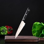 Нож кухонный Samura HARAKIRI, универсальный, лезвие 12 см, чёрная рукоять - фото 8481887