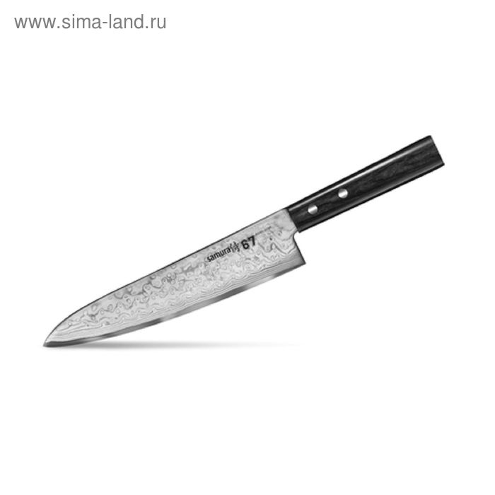 Нож кухонный 20,8 см "Samura 67. Шеф" - Фото 1