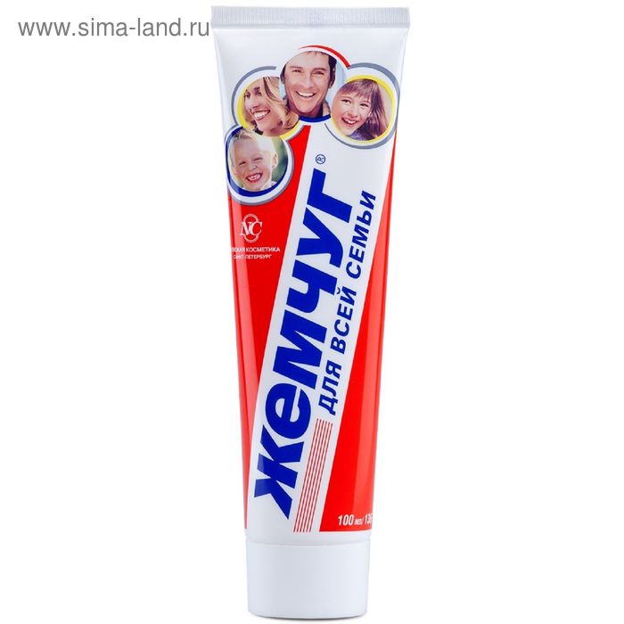 Зубная паста для всей семьи «Жемчуг», 100 г - Фото 1