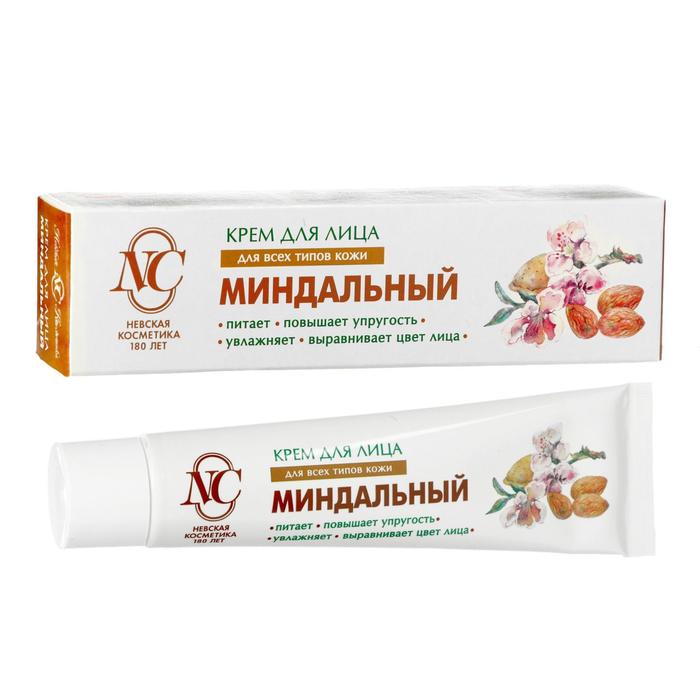 Крем для лица «Невская косметика», миндальный, питание, увлажнение, повышение упругости кожи, 40 мл - Фото 1