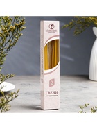 Набор свечей античных, 2.3×24.5 см, 5 ч, 55 г, 2 шт., золотой - фото 68025920