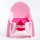 Горшок-стульчик с крышкой, цвет розовый МИКС - Фото 3
