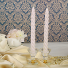 Набор свечей витых ароматических "Персик", 2,3х 24,5 см, 12 штук - Фото 1