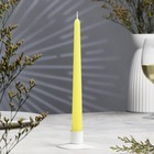 Свеча античная ароматическая "Персик", 2,3х 24,5 см, 5 ч, 55 г, желтая - Фото 1