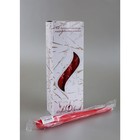 Свеча античная, 2.3×24.5 см, 5 ч, 55 г, красная - Фото 2