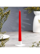 Свеча античная, 2.3×24.5 см, 5 ч, 55 г, красная - Фото 2