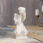 Статуэтка "Ангел с пергаментом", бежевый цвет, 23 см - Фото 4