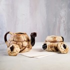 Чайный набор "Черепаха", 2 предмета: чайник 1.1 л, сахарница 0.55 л - Фото 2