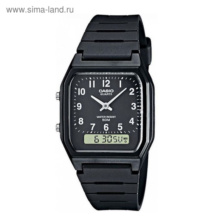 Часы наручные мужские CASIO AW-48H-1B - Фото 1