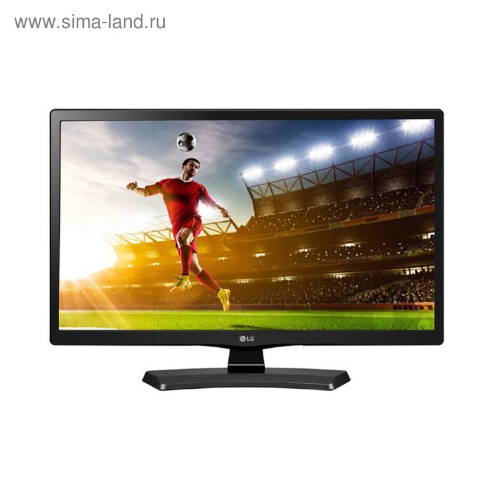 Телевизор LG 22MT48VF-PZ, LED, 22", черный - Фото 1