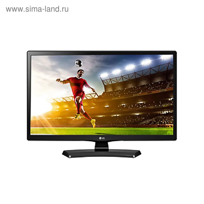 Телевизор LG 24MT48VF-PZ, LED, 24", черный - Фото 1