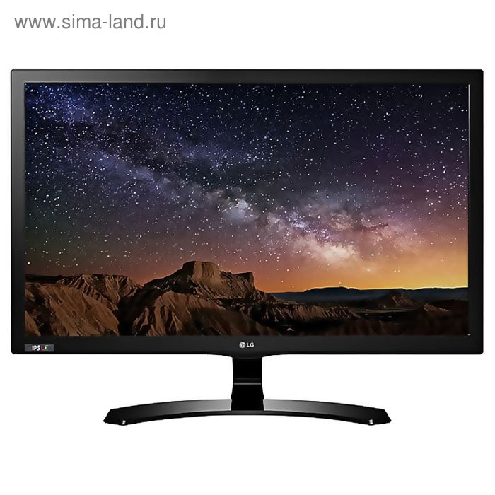 Телевизор LG 24MT58VF-PZ, LED, 24", черный - Фото 1