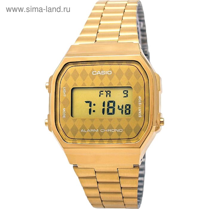 Часы наручные мужские CASIO A-168WG-9B - Фото 1