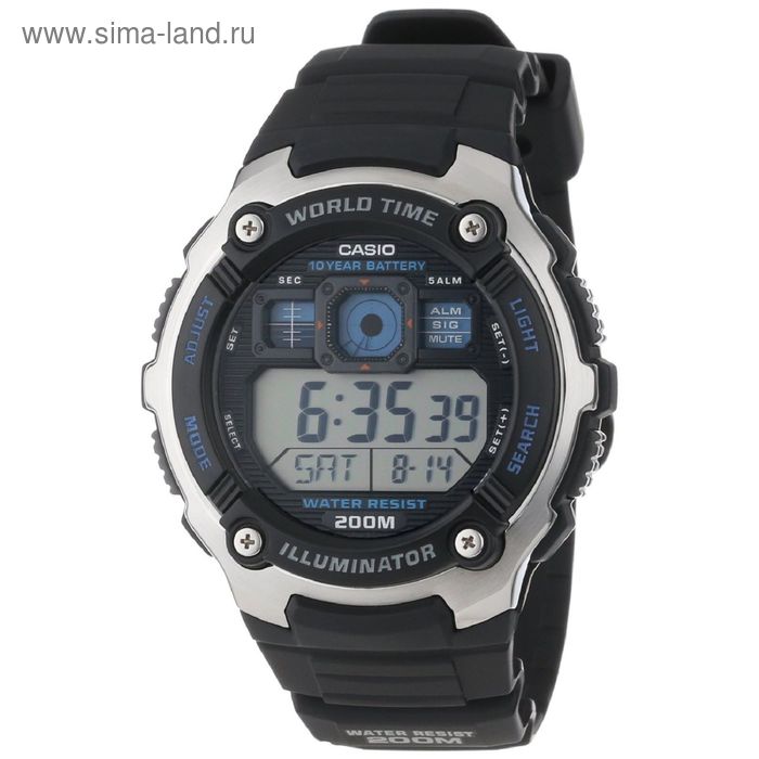 Часы наручные мужские CASIO AE-2000W-1A - Фото 1