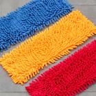 Насадка для плоской швабры Доляна, 40×10 см, 80 гр, микрофибра букли, цвет МИКС - Фото 5