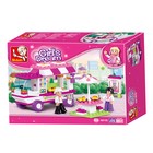 Конструктор «Розовая мечта: мобильный ресторан», 102 детали - Фото 7