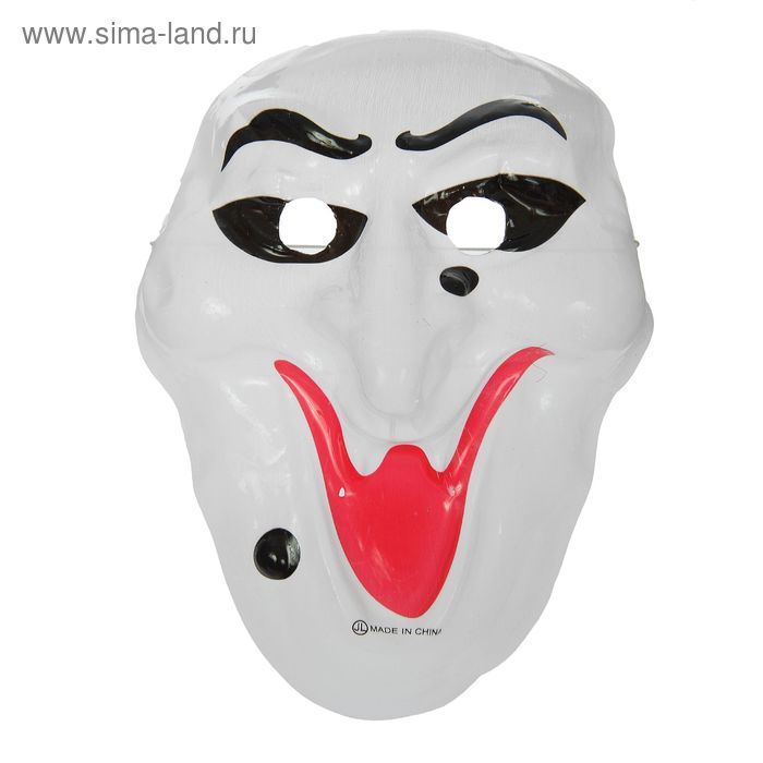Карнавальная маска «Крик», с бородавкой, на резинке - Фото 1