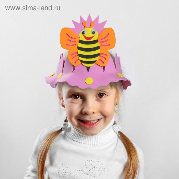 Карнавальная шляпа «Пчёлка», вырезная - Фото 1