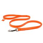 Поводок CoLLaR Glomour, 1.22 м х 1.8 см, оранжевый - Фото 1