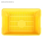 Туалет глубокий с сеткой 36 х 25 х 9 см, желтый - Фото 4