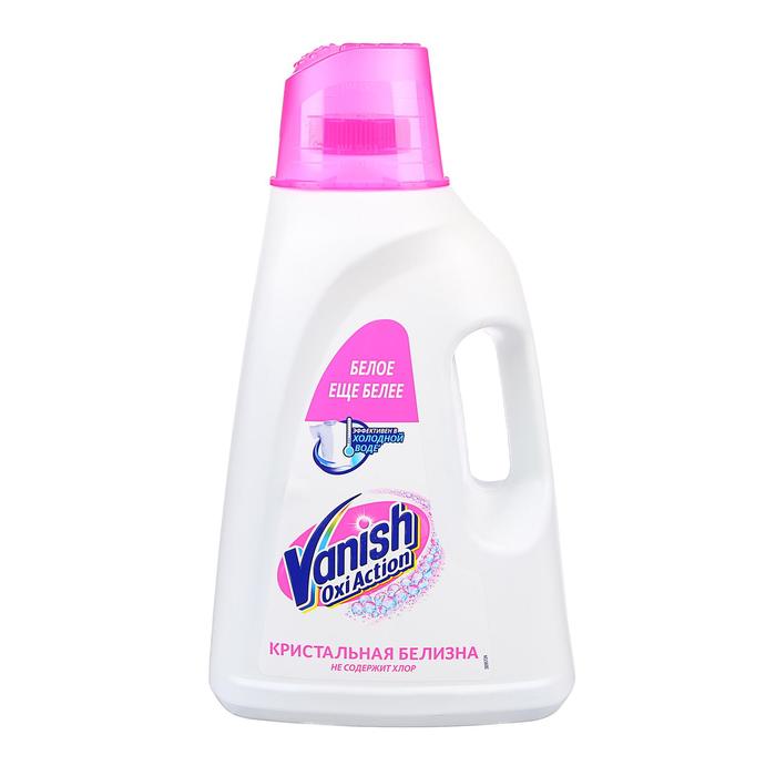 Пятновыводитель Vanish Oxi Action, гель, для белых тканей, кислородный, 3 л - Фото 1