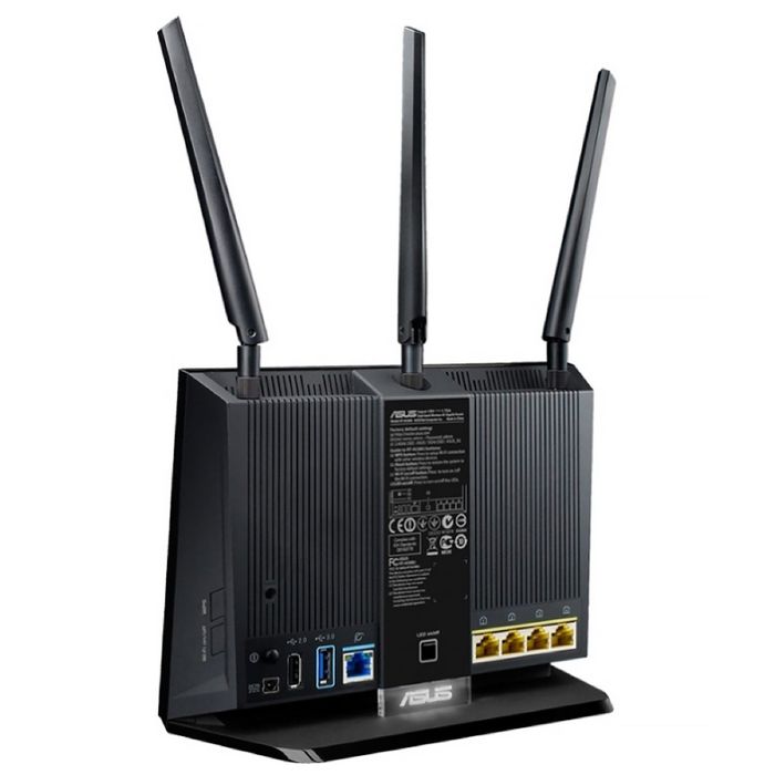 Wi-Fi роутер беспроводной Asus RT-AC68U 10/100/1000BASE-TX - фото 51292775