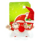 Карнавальные очки "Дед Мороз" с колпачком - Фото 2