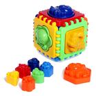 Развивающая игрушка «Куб», 12 элементов, формочки для песочницы - Фото 1