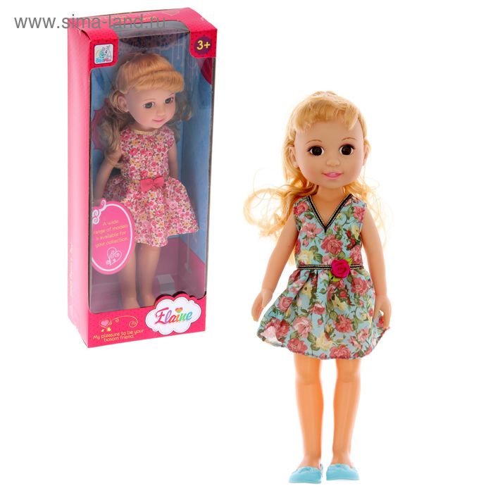 Кукла классическая «Леночка» в летнем платье, МИКС - Фото 1