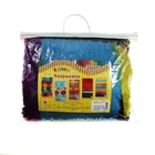 Плед "Этель Рэйнбоу" Клетка 2 сп 180*200 см, 100 п/э, корал-флис, 320 г/м2 - Фото 2