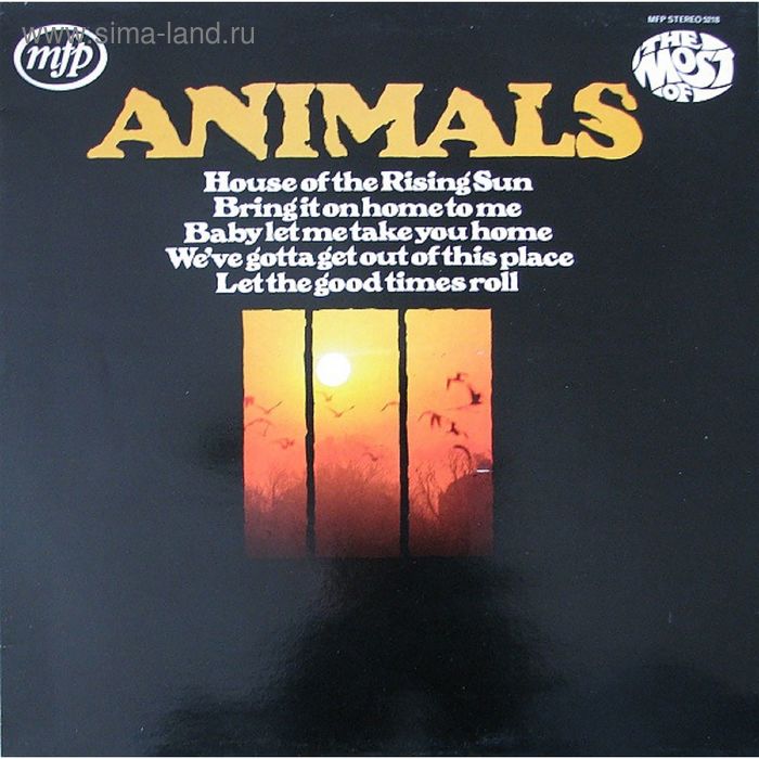 Виниловая пластинка Animals - The Most Of - Фото 1
