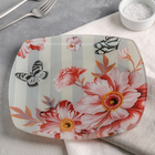 Тарелка обеденная Доляна «Полоска», 23×23 см - Фото 2