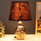 Лампа настольная с абажуром "Цветение" 33х20х16 см - Фото 3
