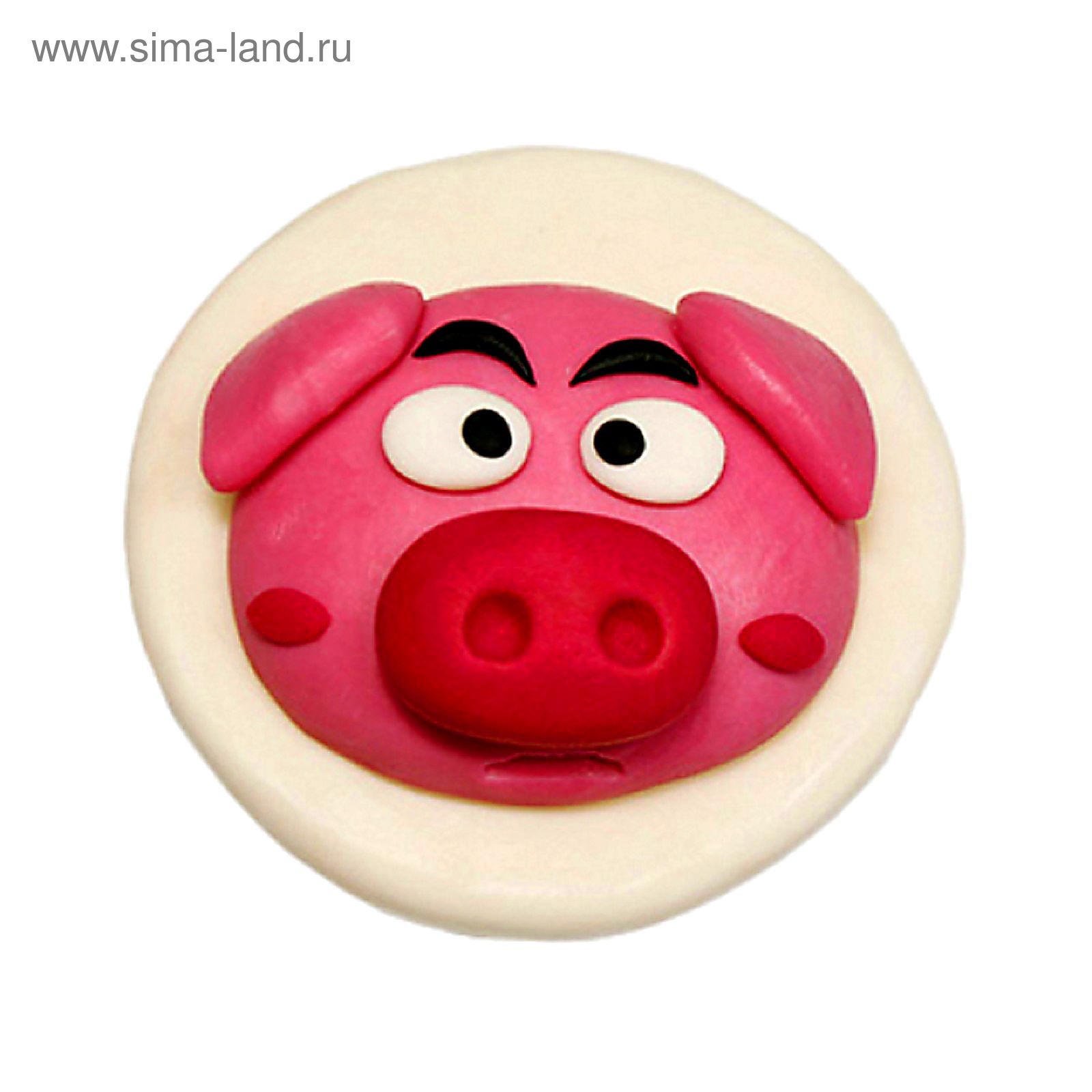 Свинка из пластилина