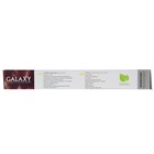 Плойка Galaxy GL 4623, 50 Вт, конусная, керамическое покрытие, d=25 мм, 200°С, красная - фото 9233766