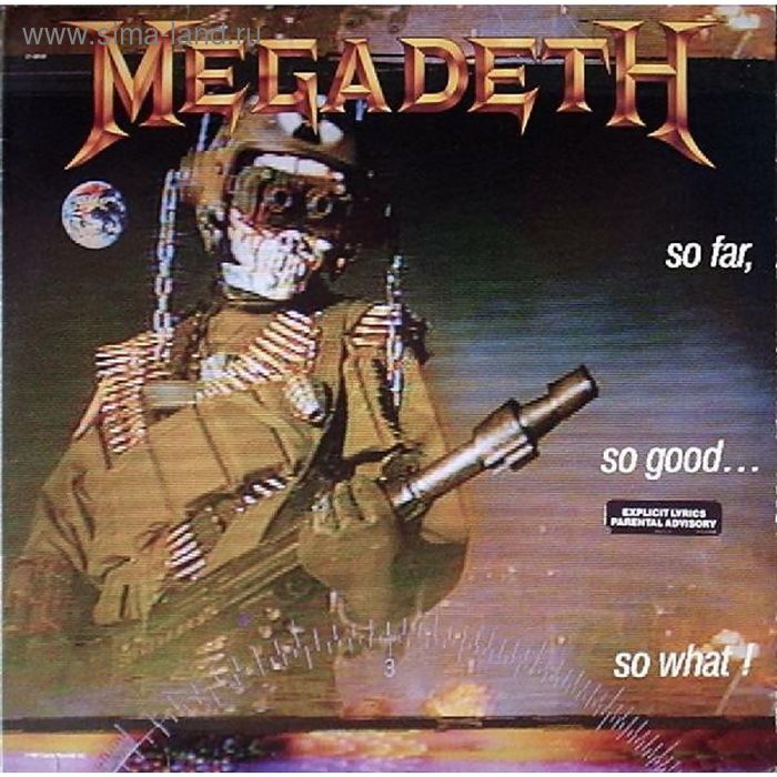 Виниловая пластинка Megadeth - So FarSo Good So What! - Фото 1