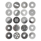 Экструдер металлический для пластики, винтовой, 19 насадок - Фото 12