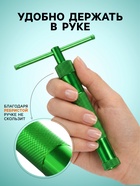 Экструдер металлический для пластики, винтовой, 19 насадок - Фото 5