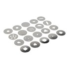 Экструдер металлический для пластики, винтовой, 19 насадок - Фото 7