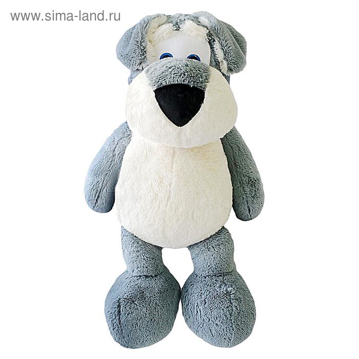 Мягкая игрушка «Собака Спайк», 95 см, цвет дымчатый, Premium Quality - Фото 1