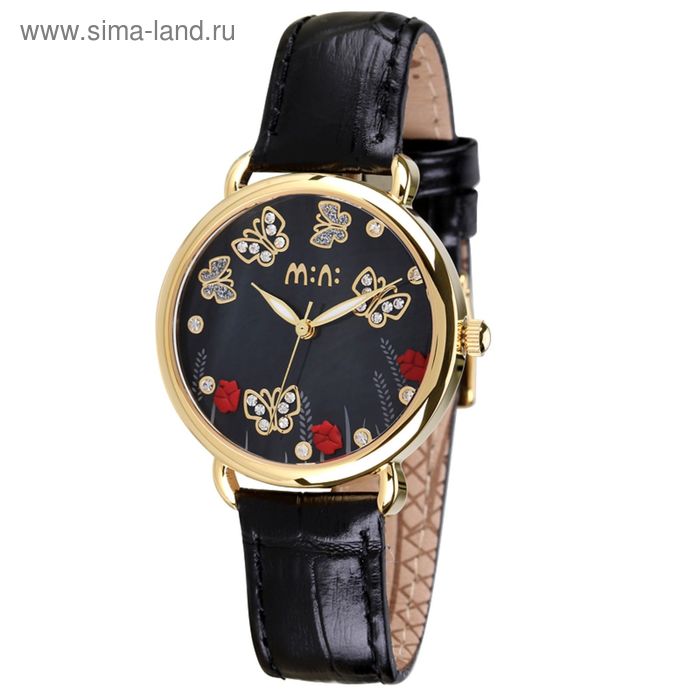 Часы наручные женские Mini Watch MN2051 black - Фото 1
