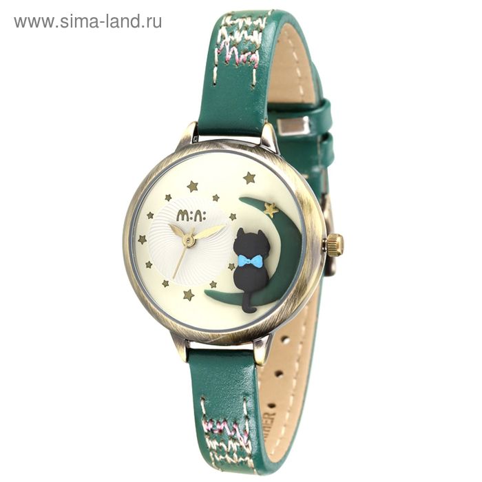 Часы наручные женские Mini Watch MN2045 deep-green - Фото 1